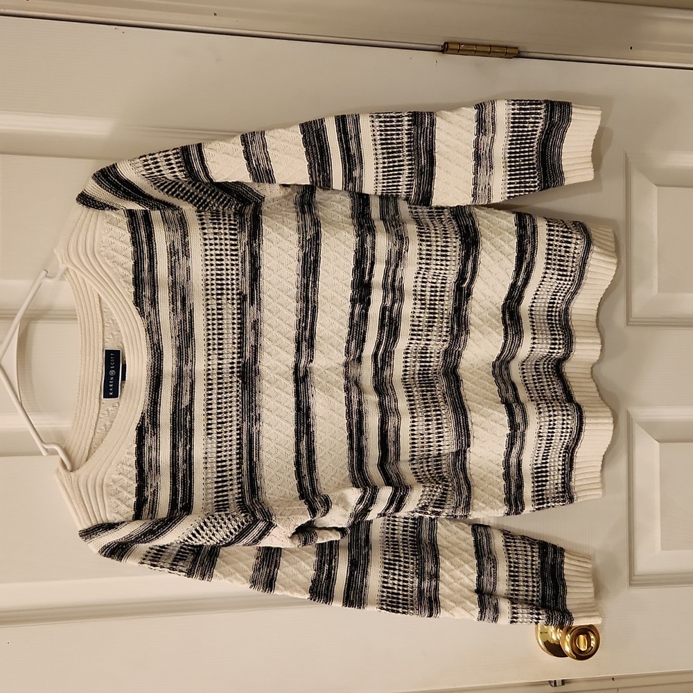 Karen Scott Knit Sweater